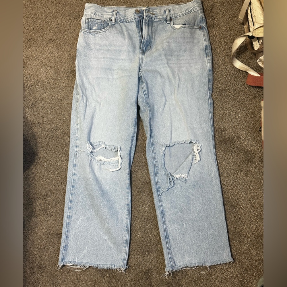 PacSun Light Blue Baggy Boyfriend Jeans